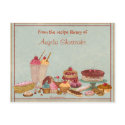 Customizable Dessert Recipe Cards by malibuitalian
