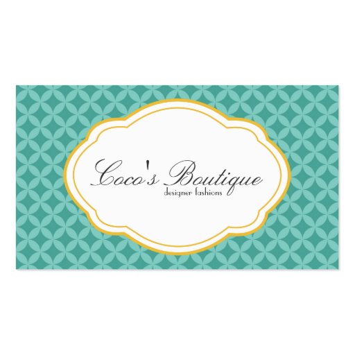 Customizable Double Sided Business Card (front side)