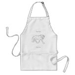 Customizable, Dressage Horse Apron