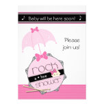 Customizable Drummer BabyShower invitation