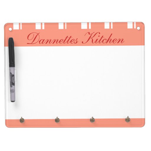 CUSTOMIZABLE DRY ERASE KEY HOLDER DRY ERASE BOARD Zazzle