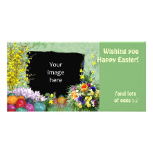 (Customizable) Easter Frame Photo Cards