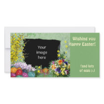 (Customizable) Easter Frame Photo Cards