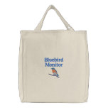 Embroidered Gifts for Birders Embroidered Tote Bag