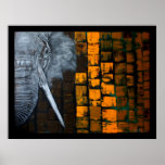 Customizable Elephant Poster posters
