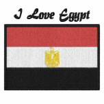 Customizable Embroidered Egypt Flag Tees Embroidered Shirt