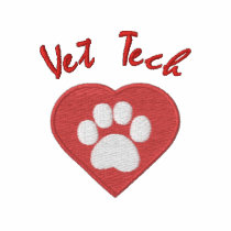 Customizable Embroidered Paw in Heart Tees embroidered shirts