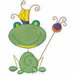 Customizable Embroidered Royal Frog Tees