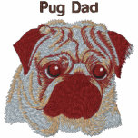 Customizable Emrboidered Pug Tees