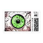 Customizable Eyeball postage stamps