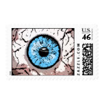 Customizable Eyeball postage stamps