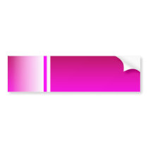 Customizable Fade: Magenta Bumper Stickers