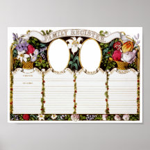 Customizable Family Register Print