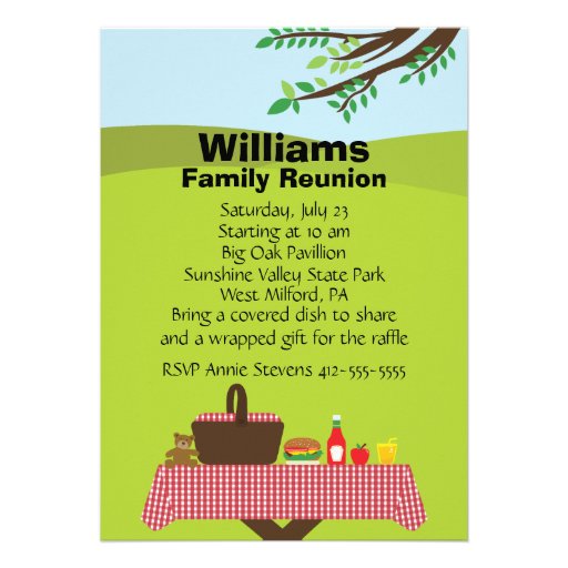 clipart family reunion invitations - photo #9