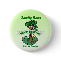 Customizable Family Reunion Button by familyties Customizable Family Reunion Button
