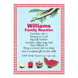 Customizable Family Reunion Picnic Announcements