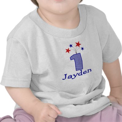 Customizable Firecracker First birthday shirt 1 yr