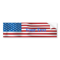 Customizable Flag Bumpersticker
