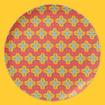 Customizable Floral Medallions plates