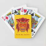 Customizable Floral Sugar Skull playing cards