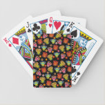Customizable Floral Sugar Skulls playing cards