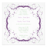 Customizable Floral Wedding Invitation