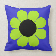 Customizable Flower Power Pillow