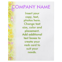 Customizable Flyer - Lemon Drop