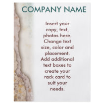 Customizable Flyers - Sandy Beach