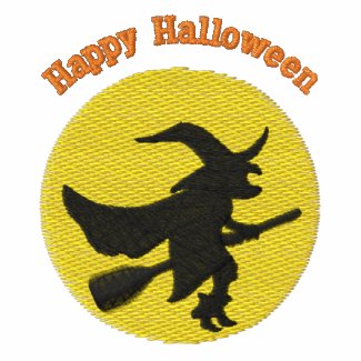 Customizable Flying Witch Halloween Tees embroideredshirt