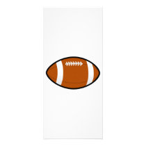 Customizable Football Rackcards Rack Card