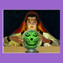 Customizable Fortune Teller Postcard postcards