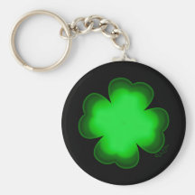 Customizable Four Leaf Clover Keychains