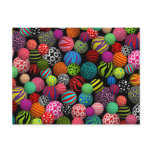 Customizable Fun & Colorful Balls Post Cards