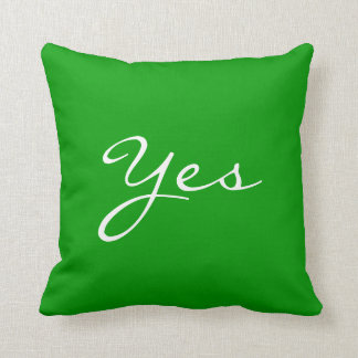 Yes Pillows - Decorative & Throw Pillows Zazzle