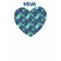 Customizable Funky Blue and Green Heart t-shirts by iheartshop Customizable Funky Blue and Green Heart t-shirts