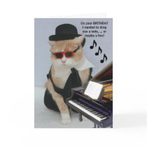 Customizable Funny Cat Card