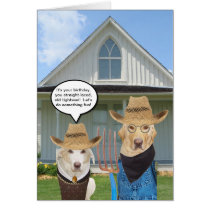 Customizable Funny Dog/Lab Card for Male cards