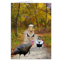 Customizable Funny Thanksgiving Card