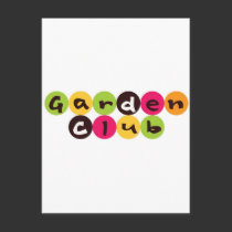 Customizable Garden Club postcards by jgh96sbc Customizable Garden Club postcards