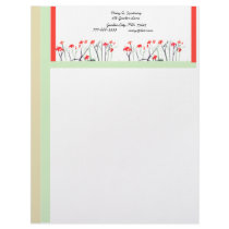 Customizable Garden Letterhead Template 1
