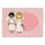 Customizable Gay Female Wedding Card