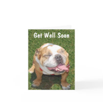 Customizable Get Well Card
