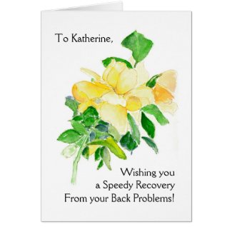 Customizable Get Well Card - Dreaming Spires