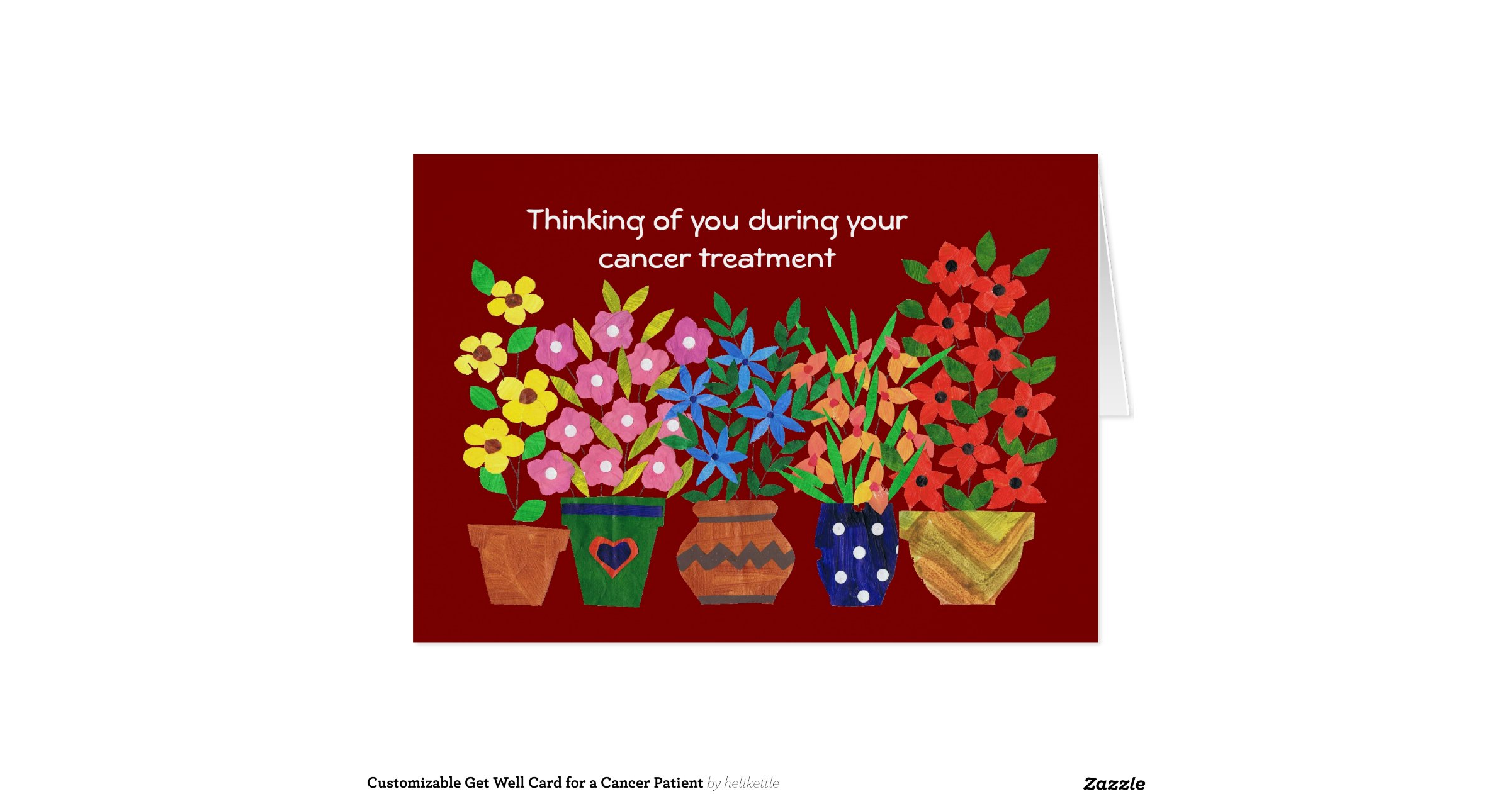 Customizable Get Well Card For A Cancer Patient Zazzle pin-on-cards-cancer