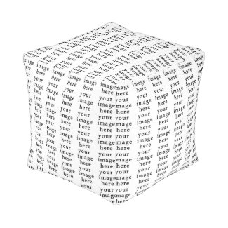 Customizable Gifts | Design Your Own Cube Pouf