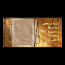 (Customizable) Golden Meries photo cards