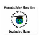 postcard - This certificate is imprinted with a smiley graduate and the message, "The World is in your hands." You can personalize this certificate with the both the graduates school and their name. postcard - This certificate is imprinted with a smiley graduate and the message, "The World is in your hands." You can personalize this certificate with the both the graduates school and their name.