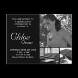 Customizable Graduation Invitation
