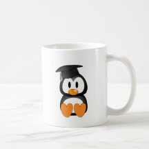 Customizable Graduation Penguin Mug